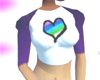 Rainbow Heart Tee