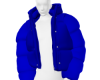MK Blue Puffer Coat