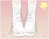 ♪ Feltsy boots - white