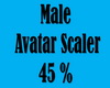 Male Avatar Scaler 45%