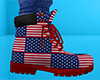 USA Flag Work Boots (M)