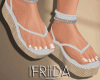 White Summer Sandals
