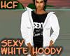 HCF Sexy White Hoody