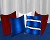 Romantic Blue Pillows 