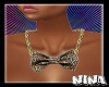 Leopard Bow Chain 