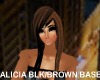 ALICIA BLK/BROWN BASE