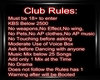Club Rules PR