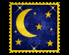 Sparkling Moon Stamp