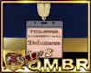 QMBR Debutante #8 Badge
