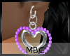 MBC|Dance Earring Purple