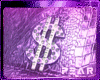 Purple Dollar Cap