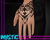 Tribal Wolf Stem Hands