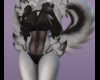 Inverted Skunk Fur