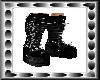 ``DOW``Metal Boots Black