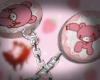 Gloomy badge hairclip