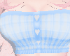 Tartan Crop Blue Busty