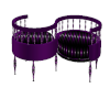 !S Purple Kissing Chair