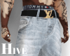 <Hv>Baggy Ripped Jean-LV