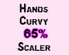 Hands Curvy 65% Scaler