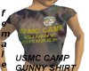 USMC female tee C. GUNNY