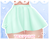 [T] Flowy skirt Mint