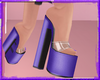 lavish purple Heels