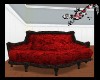 Rock and blood couch