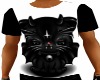 Gothic Black Cat Tee