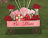 Valentines Flower Cart