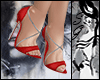SG Red & Silver Heels