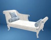 White/Blue chaise Lounge