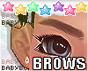 B| Thick Eyebrows LBrown