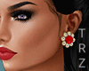 TRZ- Red Gown Earrings