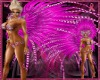 Epaulettes Carnaval pink