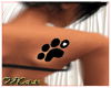 Footprint Dog Tattoo