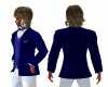 Church Blue Tux Top V1