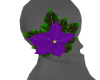 Christmas Hair Flower
