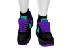 BLACK PURP BLUE AF1
