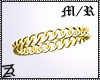 !R Gold Bracelet M