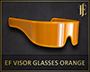 EF Visor Glasses Orange