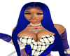rl blue hair