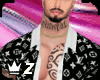 LV Fashion Shirt tattoo