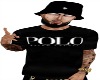Black RL polo 