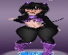 Glitter Socks Purple