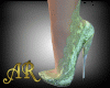 AR! Celina Green Heels