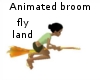 Animated broom
