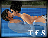 Swimming Kiss Pose