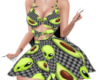 Avokado/Alien dress
