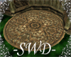 -SWD- Ornate Round Rug