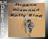 Dragon D Belly Ring